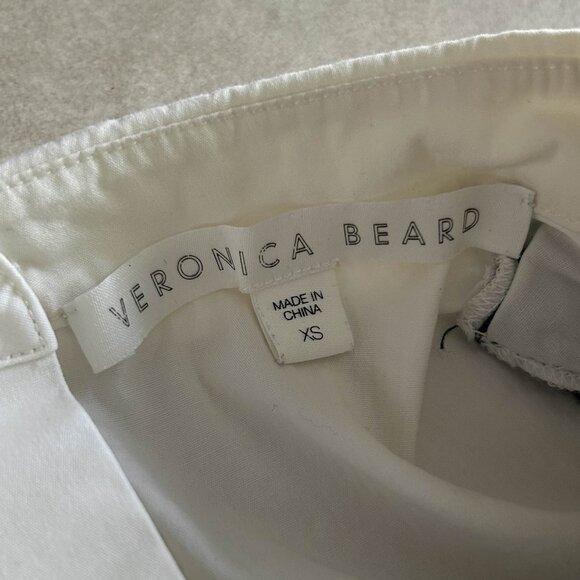 Veronica Beard Collared Button Back Striped Shirt Sweater ASO Spencer Hastings - Picture 7 of 11